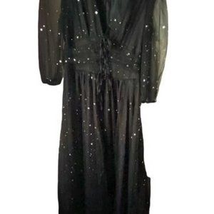 Miss Black Casual Maxi Dress